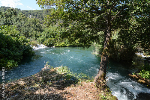 cascate parco naturale di krka in croazia