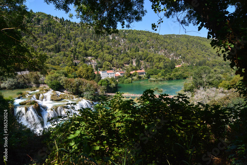 cascate parco naturale di krka in croazia