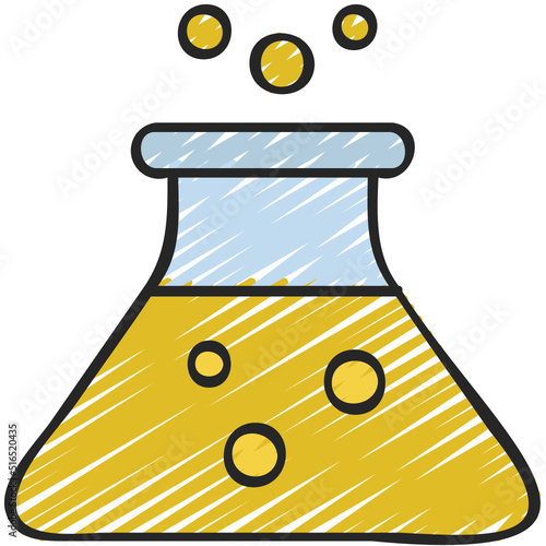 Triangular Beaker Icon