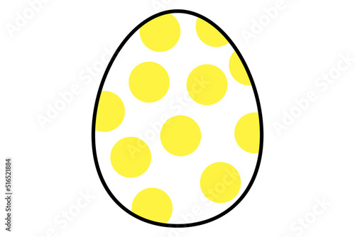 two eggs with shadow