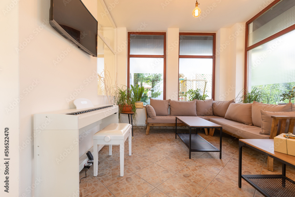 Fototapeta premium Interior of a montessori kindergarten