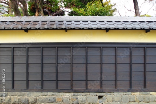 日本家屋　壁面