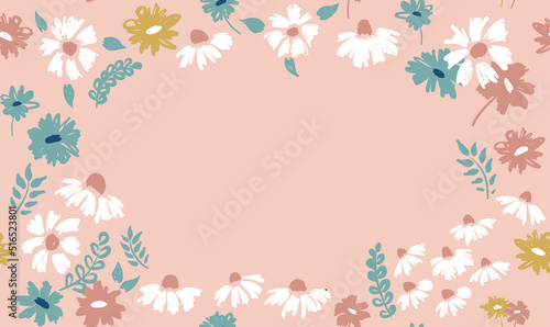 Floral background for textile, swimsuit, wallpaper, pattern covers, surface, gift wrap. 