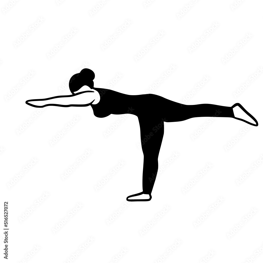 Fototapeta premium Yoga pose