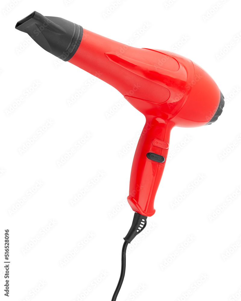 Hair dryer isolated