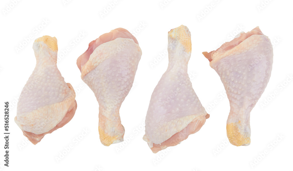 Chicken legs isolated