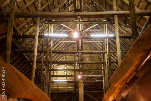 thatched roof