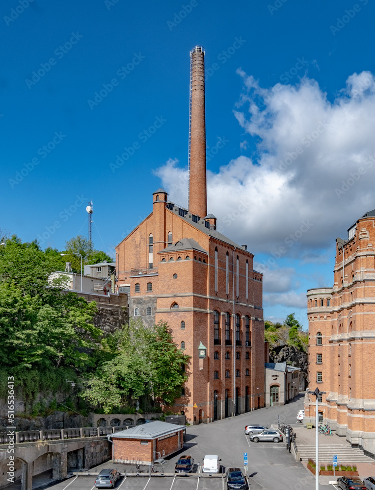 Summertime view of Stockholm, the capital of Sweden, one of the Nordic countries along the Baltic Sea in Scandinavia and its surrounding archipelago.