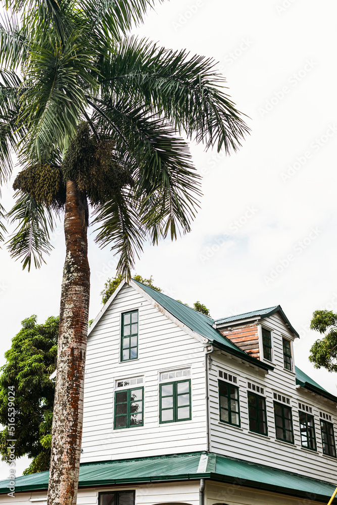 Naklejka premium Paramaribo, Suriname