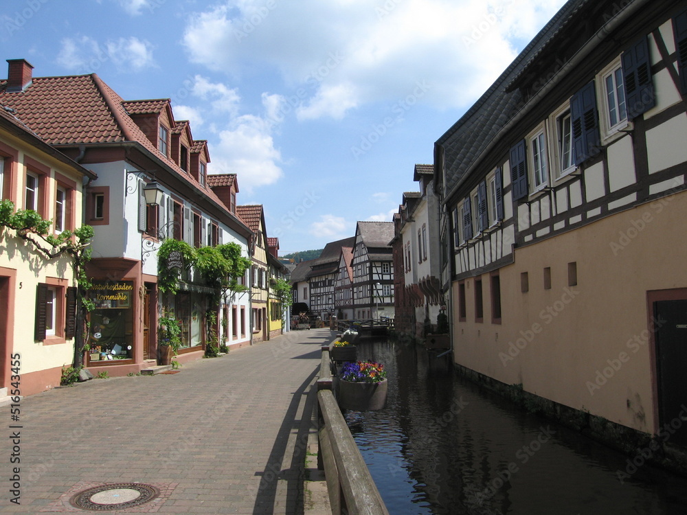 Wasser bzw. Bach in Annweiler am Trifels am Schipkapass Wasser bzw. Bach in Annweiler am Trifels am Schipkapass