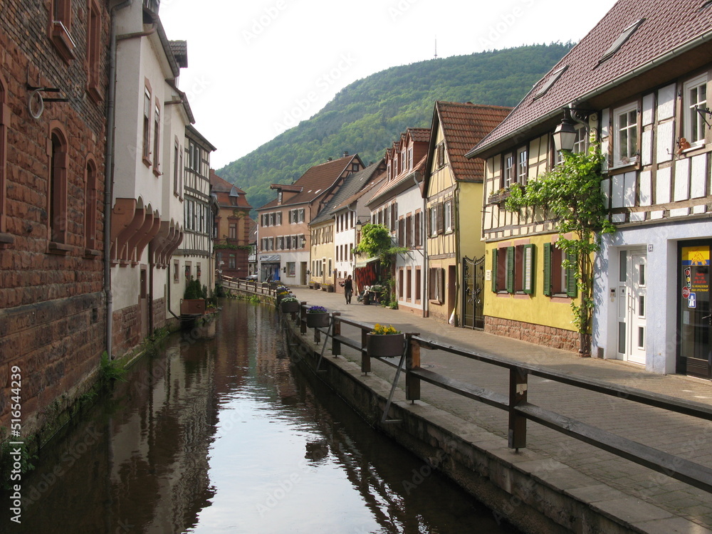 Wasserkanal in Annweiler am Trifels