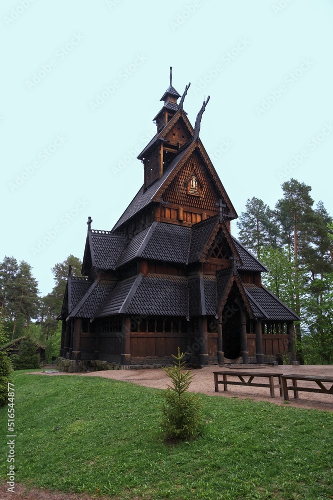 wooden orthodox church