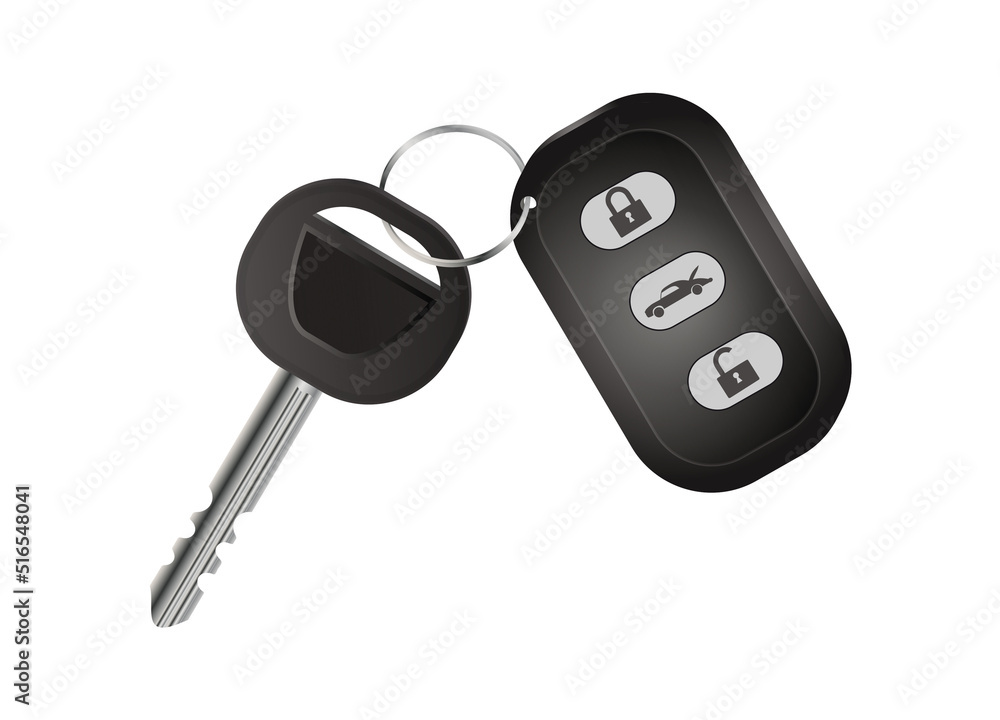 einzelner Autoschlüssel mit Funkfernbedienung einzelner Autoschlüssel mit Funkfernbedienung