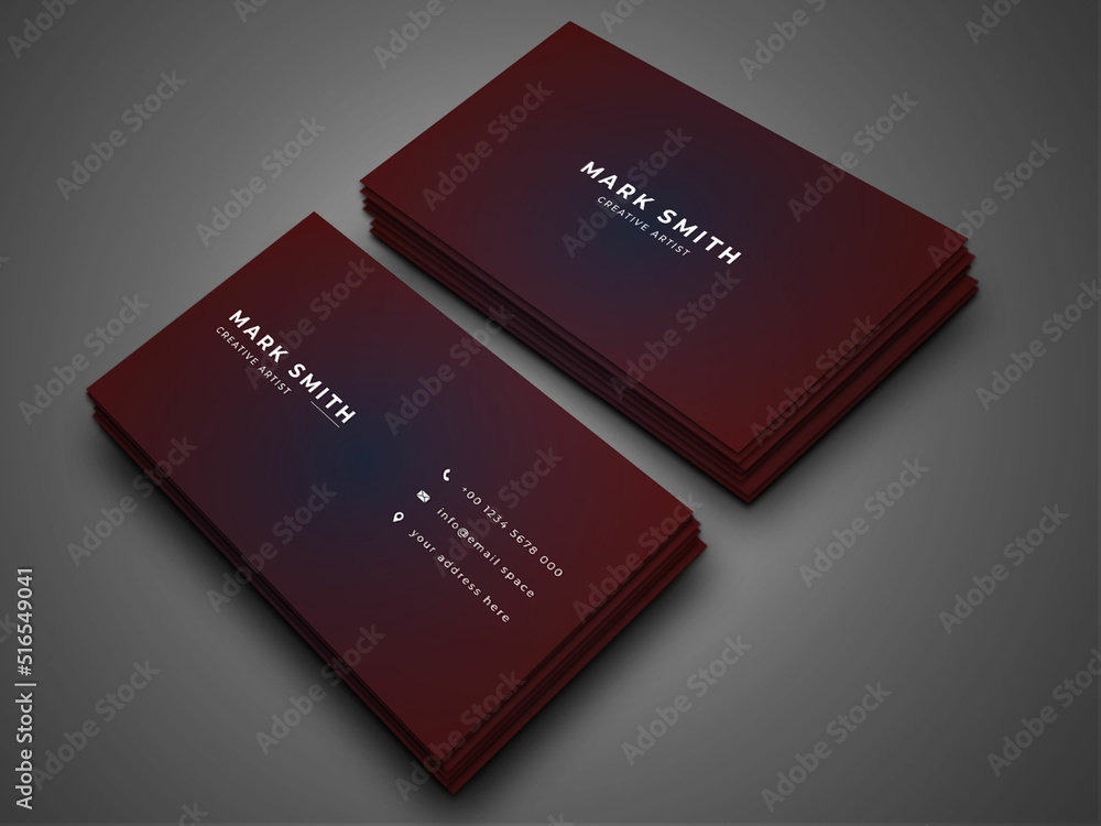 Clean Professional Business Card Clean Professional Business Card