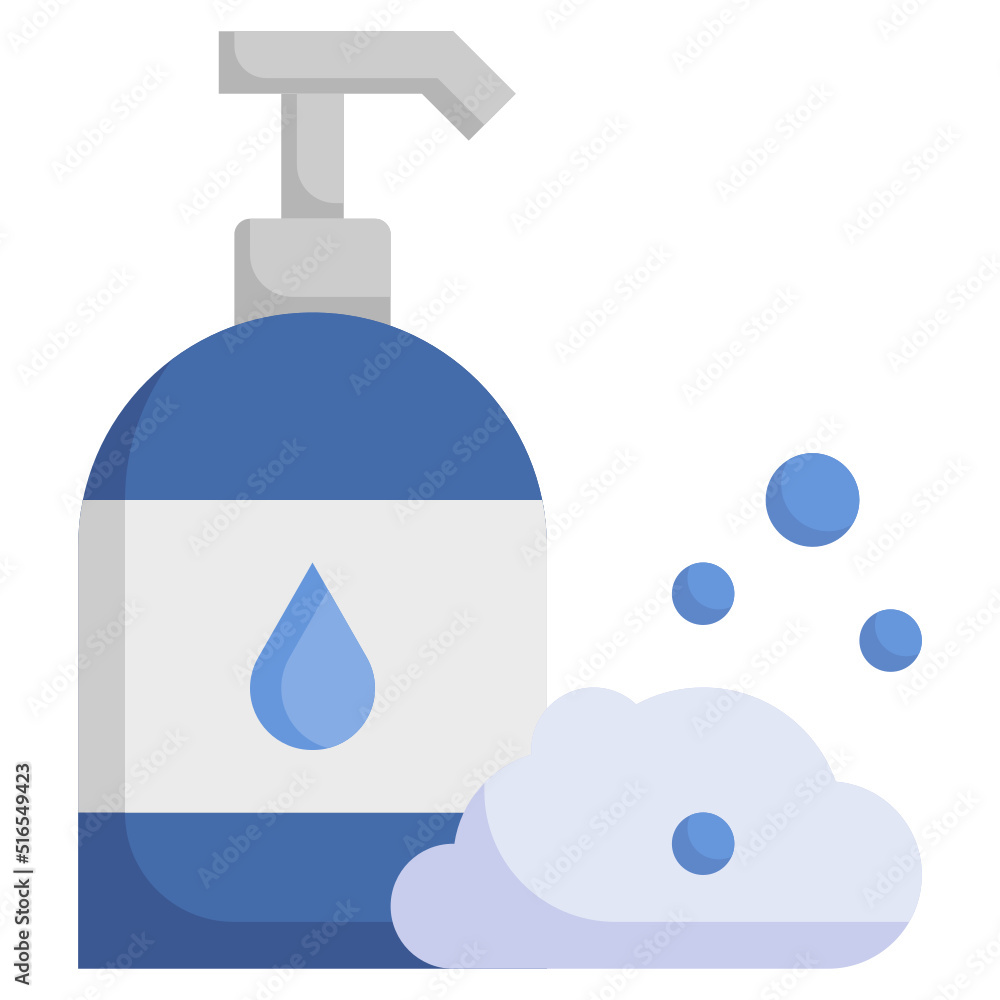 HAND WASH flat icon,linear,outline,graphic,illustration