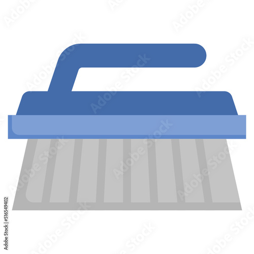 BRUSH flat icon,linear,outline,graphic,illustration