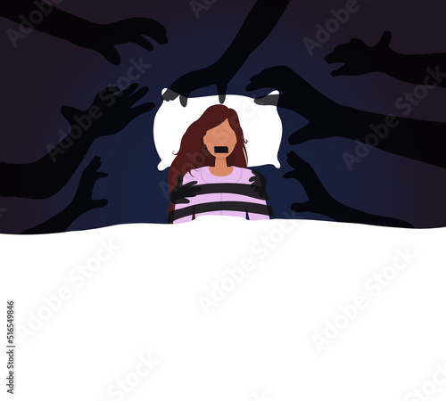Sleeping problem, parasomnia, sleep paralysis
