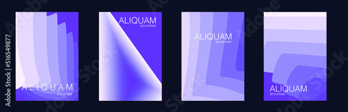 Fluid Minimal Cover. 1990 Paper Gradient Backdrop. Vintage Design Luxury Abstract Brochure. Liquid Texture for Foil Label. Green and Teal Set of Vector Backgrounds for Business Flyers.