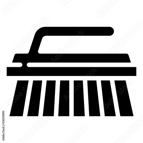 BRUSH glyph icon,linear,outline,graphic,illustration