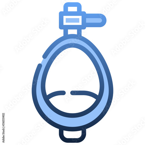 URINAL Gradient icon,linear,outline,graphic,illustration
