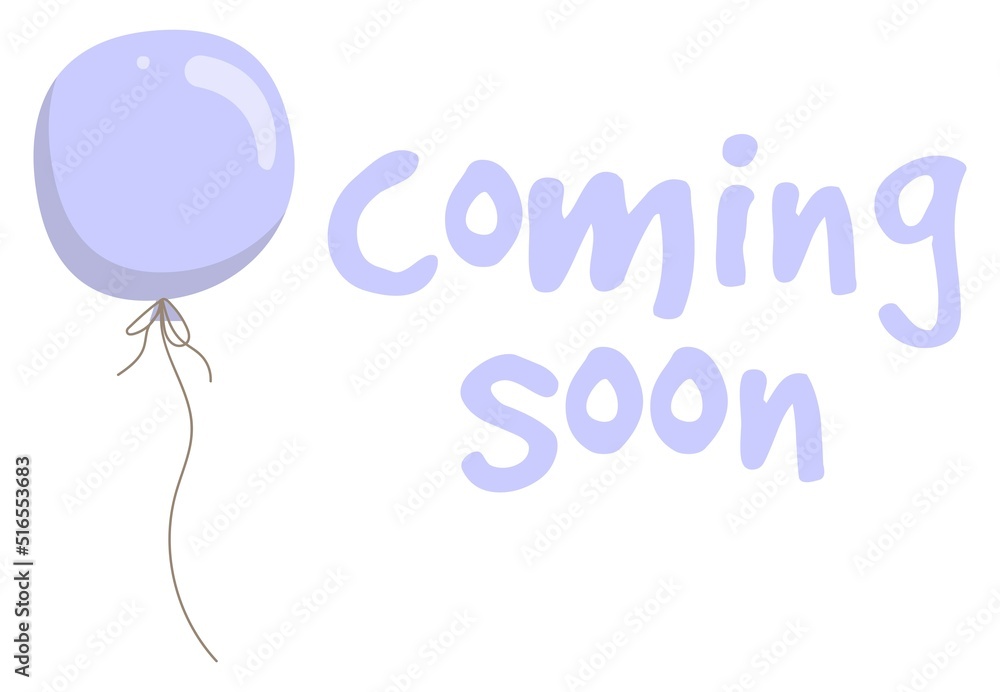coming soon sign. badges vector templates. Baby shower announcement