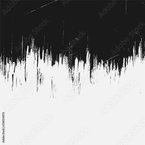 Vector illustration. Background, texture with smudges. In black and white.