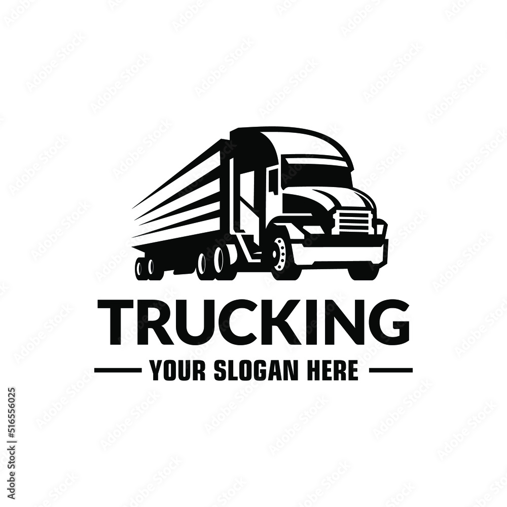 Trucking  Logo Design Inspiration Idea