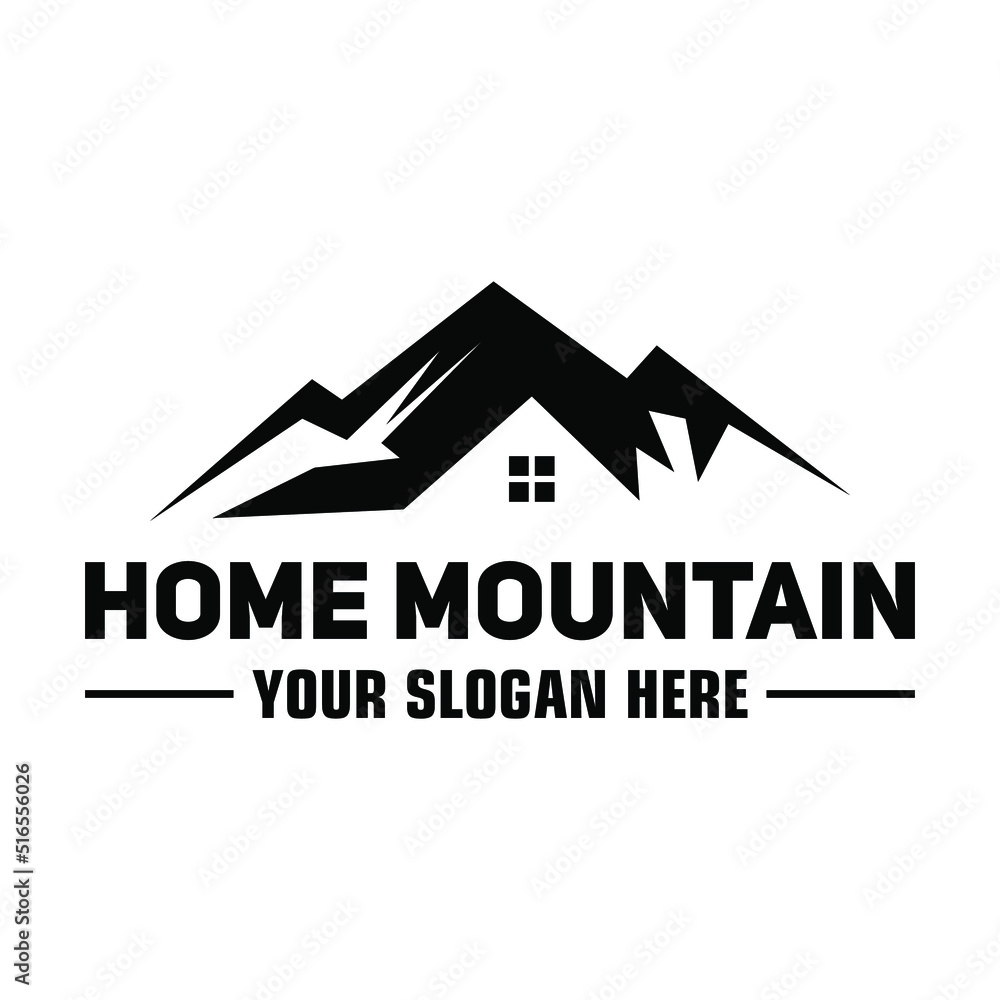 Home Mountain Logo Design Inspiration Home Mountain Logo Design Inspiration