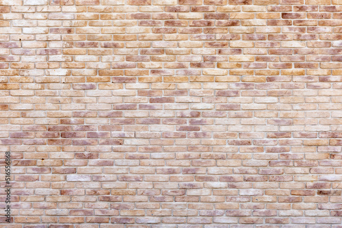 Brick wall. Front view. Full screen image. Not seamless texture