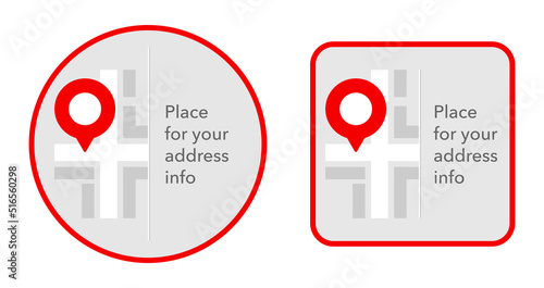 We Have Moved - sticker for relocated office