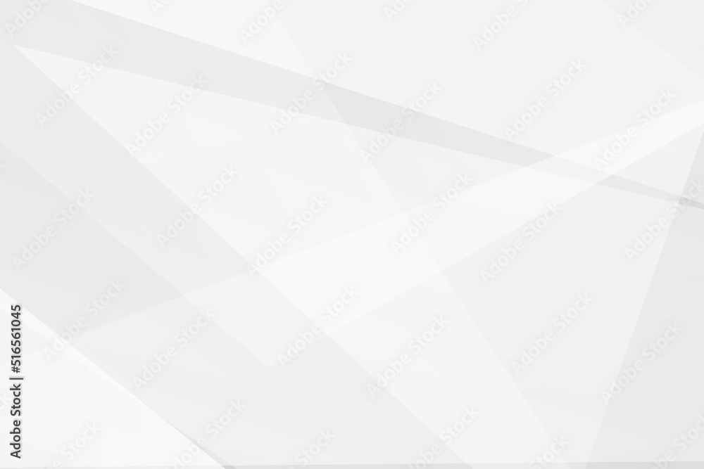 Fototapeta premium Abstract white and grey on light silver background modern design. Vector illustration EPS 10.