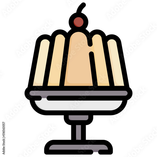 JELLY filled outline icon,linear,outline,graphic,illustration