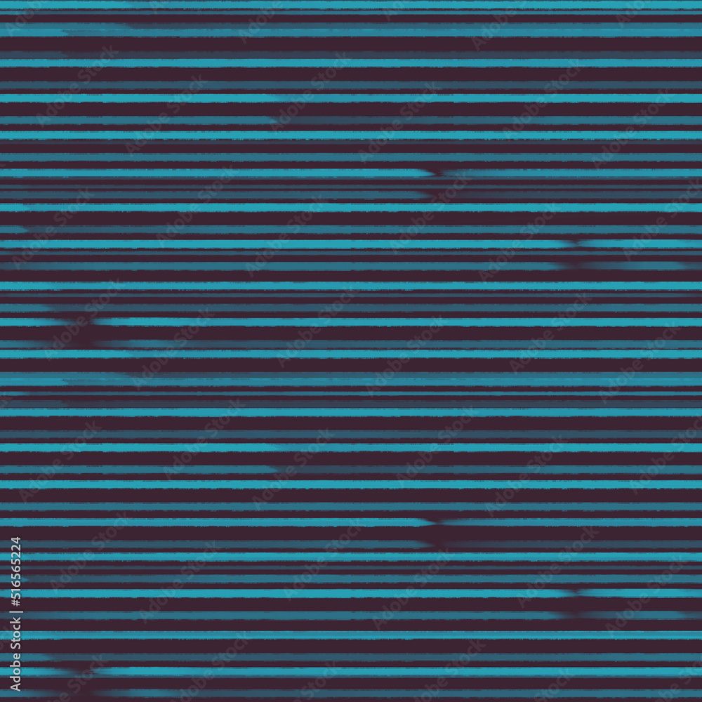 Fototapeta premium Paint horizontal stripe summer seamless pattern. Hand drawn brush lines