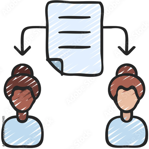 Task Delegation Icon