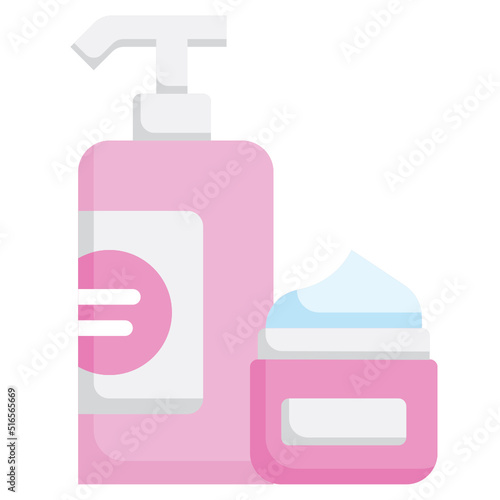 LOTION flat icon,linear,outline,graphic,illustration