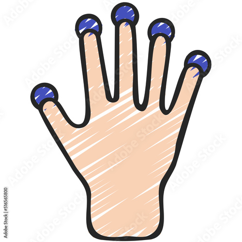 Hand Unlock Icon