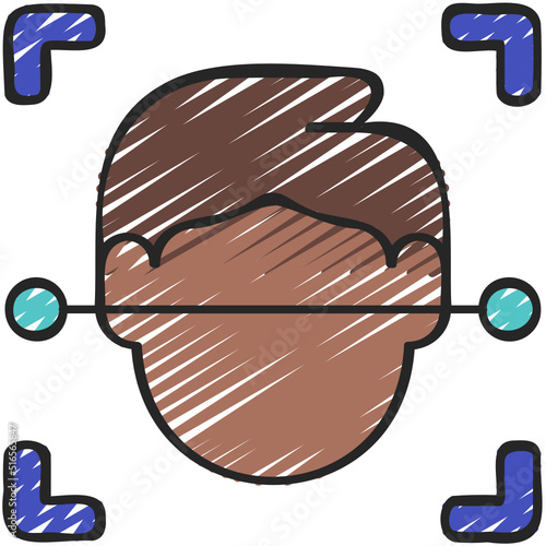 Facial Scan Icon