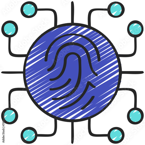 Biometric Technology Icon