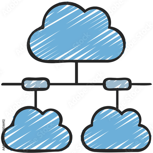 Cloud Network Icon