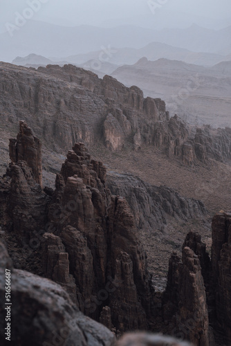 Mountains of Jbel Saghro, Morocco in Africa photo