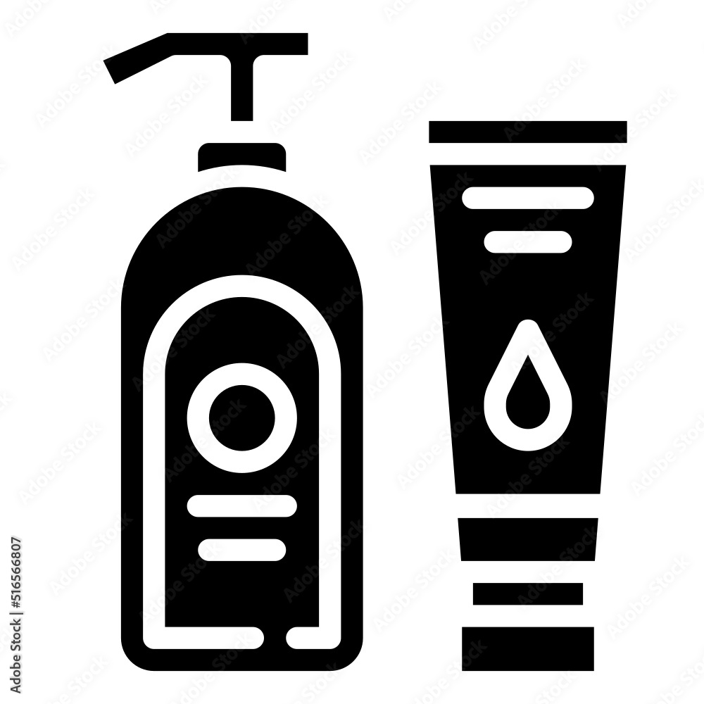 Fototapeta premium GEL glyph icon,linear,outline,graphic,illustration