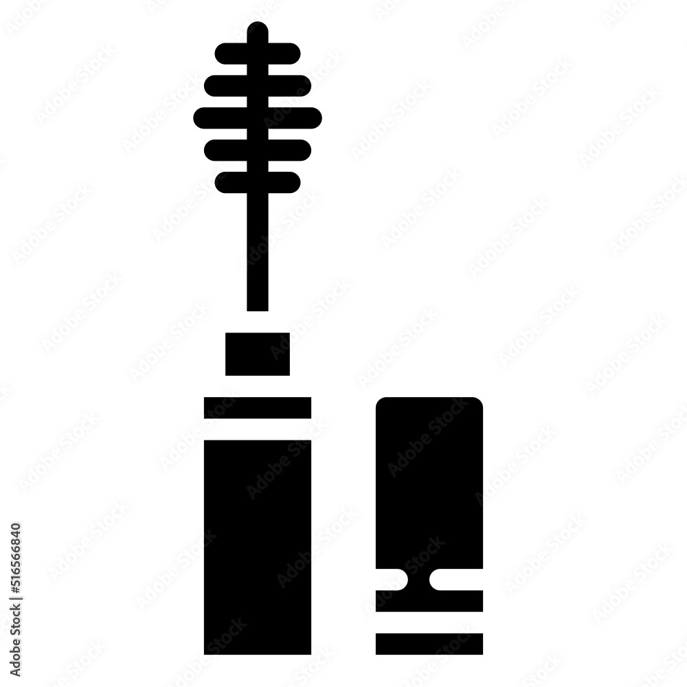 MASCARA glyph icon,linear,outline,graphic,illustration MASCARA glyph icon,linear,outline,graphic,illustration