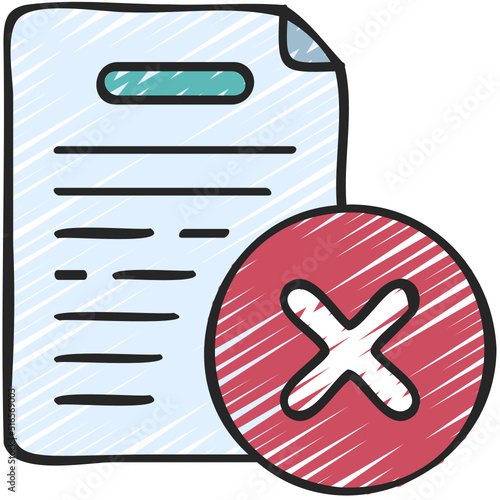 Bad Document Icon