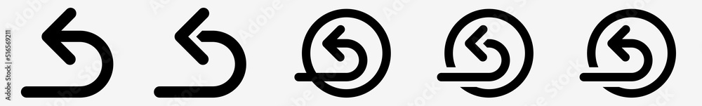 Return Arrow Icon Back Arrow Set | Return Arrows Icon Cancel Reverse Vector Illustration Logo | Arrow Return Icon Go Turn Back Undo Isolated Return Arrow Collection Return Arrow Icon Back Arrow Set | Return Arrows Icon Cancel Reverse Vector Illustration Logo | Arrow Return Icon Go Turn Back Undo Isolated Return Arrow Collection