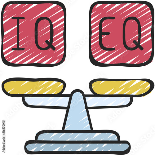 IQ Vs EQ Icon