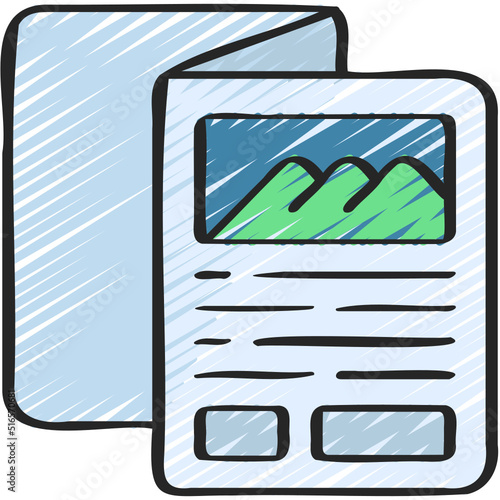 Brochure Icon