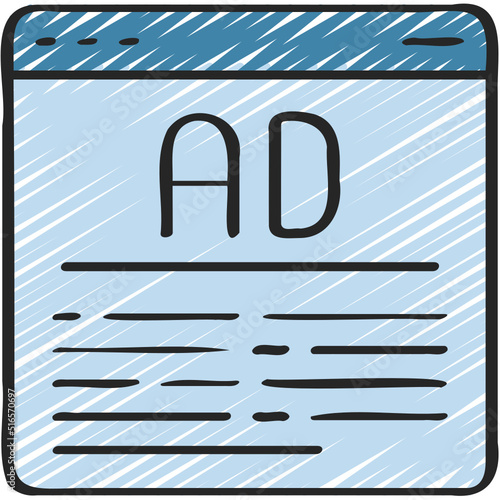 Ad Copy Icon