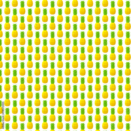 Pineapple seamless pattern