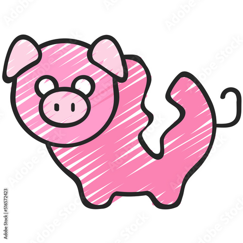 Broken Savings Icon