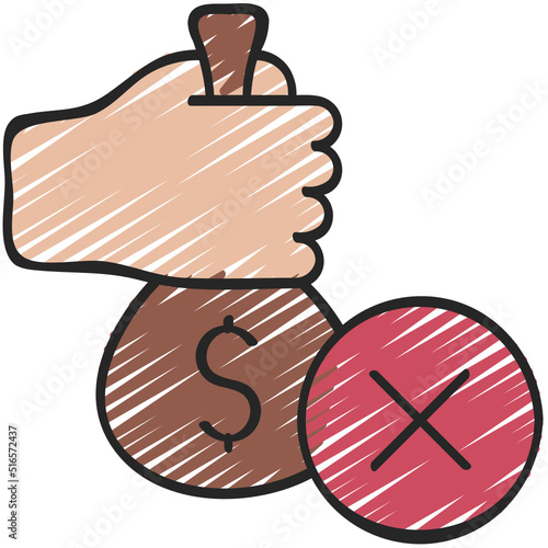 Denied Loan Icon